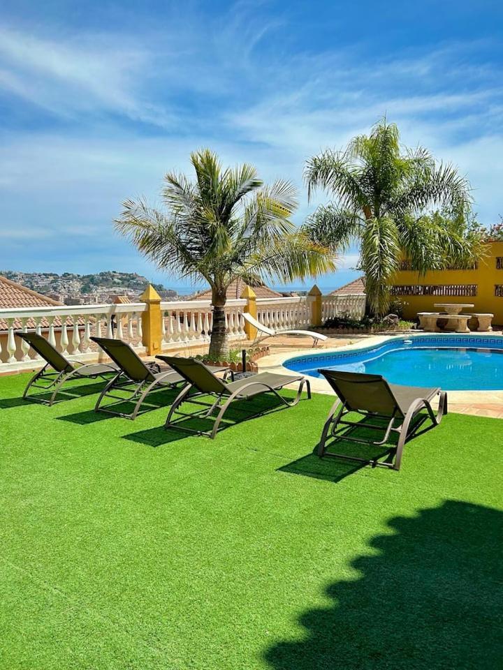 Almuñécar Chalet Con Piscinas Y Vistas De Ensueno מראה חיצוני תמונה